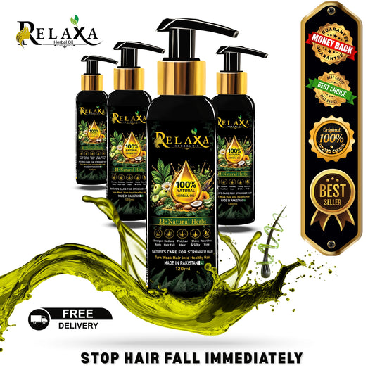 Relaxa Herbal Hair Oil Family Pack