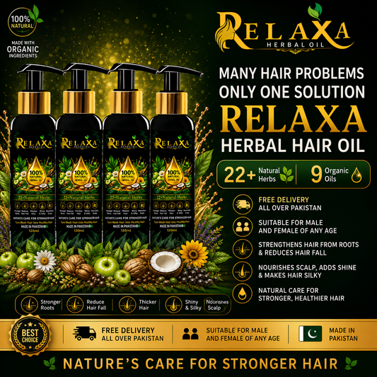 Relaxa Herbal Hair Oil Jambo Family Pack