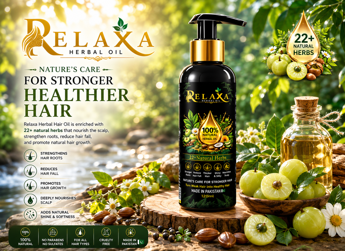 The Power of Nature: How Relaxa Hair Oil Transforms Your Hair Care Routine