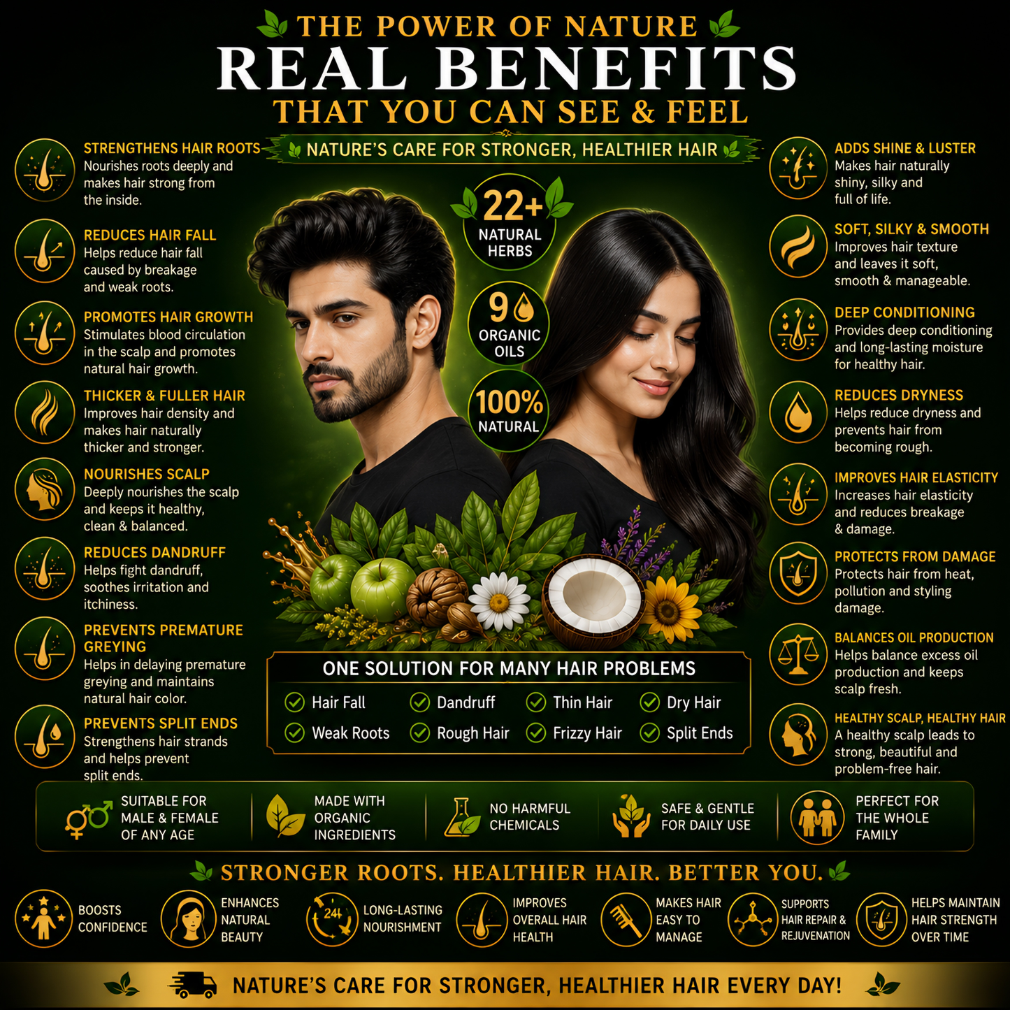 Relaxa Herbal Hair Oil 2 Bottle Pack