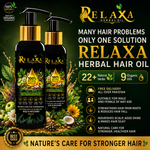 Relaxa Herbal Hair Oil 2 Bottle Pack